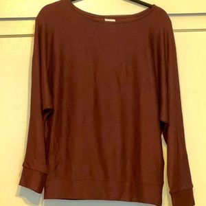 Reddish tunic top
